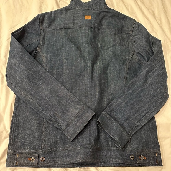 BNWT G Star Raw Mens Full Button Denim Jean Jacket Size XXL - Picture 7 of 13